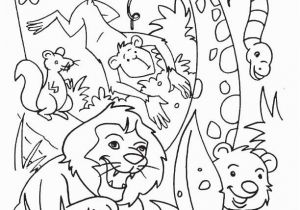 Animals In the Jungle Coloring Pages Jungle Coloring Pages Best Coloring Pages for Kids