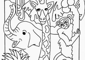 Animals In the Jungle Coloring Pages Printable Coloring Pages Animals