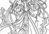 Anime Coloring Pages Girl 10 Best Colouring Pages for Girls Preschool Cute Anime