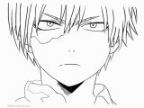 Anime Coloring Pages My Hero Academia Free Boku No Hero Academia Coloring Pages todoroki Lineart