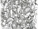 Anime Coloring Pages My Hero Academia My Hero Acidemia Free Coloring Pages