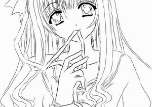 Anime Girl Coloring Pages for Adults 82 Best Images About Anime Coloring Pages On Pinterest