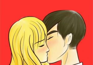 Anime Kissing Coloring Pages How to Draw People Kissing with Wikihow
