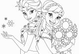 Anna and Elsa Coloring Pages Online Gratis Malvorlagen Elsa Und Anna