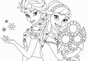 Anna and Elsa Coloring Pages Online Gratis Malvorlagen Elsa Und Anna