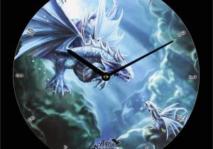 Anne Stokes Wall Murals Wanduhr Age Of Dragons Water Dragon