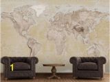 Another Word for Wall Mural 2015 Neutral Map Wallpaper Mural Wallpaper Mural