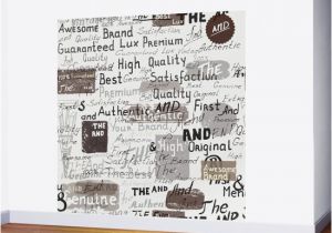 Another Word for Wall Mural Grunge Hipster Pattern with Different Words and Signatures Wall Mural