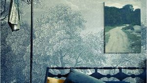 Anthropologie Wall Mural Landscape On A Landscape "etched Arcadia" Wallpaper From