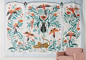 Anthropologie Wall Mural Mir Dinara Tiger S Tale Mural Walls Pinterest