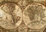 Antique Map Wall Mural Wallpapers for Vintage Map Wallpaper Hd