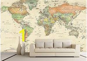 Antique World Map Wall Mural 54 Best World Map Mural Images