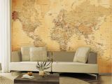 Antique World Map Wall Mural Antique World Map Mural 19 Best Vintage World Map