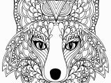 Arctic Fox Coloring Pages Coloring Page Beutiful Fox Head Free to Print