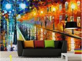 Argos Wall Mural forest Colourful Painting Wall Paper Wall Print Decal Wall Deco