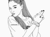 Ariana Grande Coloring Page Ariana Grande Coloring Page Fresh Marvelous Ariana Grande