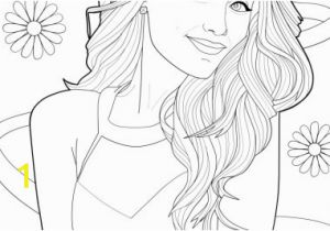 Ariana Grande Coloring Page Ariana Grande Coloring Pages