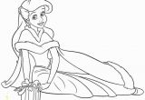 Ariel as A Human Coloring Pages Princess Ariel Human Christmas Coloring Pages Printable