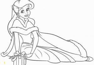 Ariel as A Human Coloring Pages Princess Ariel Human Christmas Coloring Pages Printable