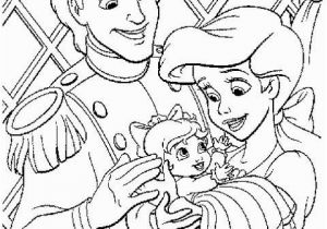 Ariel Coloring Pages Free Small Family Eric and Ariel Coloring Pages