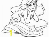 Ariel Little Mermaid Coloring Pages Printables 104 Best Coloring Princess Ariel Images On Pinterest