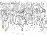 Ark Of the Covenant Coloring Page King David Dancing before the Ark Of the Covenant Coloring