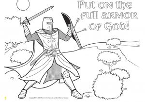 Armor Of God Coloring Pages Pdf Armor Of God Kids Coloring Activity