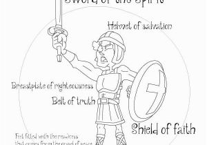 Armor Of God Coloring Pages Pdf Back to School Sunday School Lesson Armor Of God for Kids