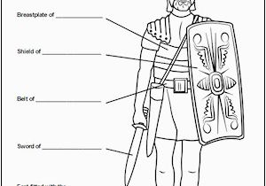 Armor Of God Coloring Pages Pdf Sunday School Coloring Activity Put the Full Armor God