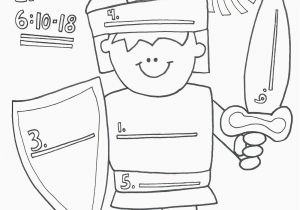 Armor Of God for Kids Coloring Pages Armor God Coloring Page Unique Salvation Bible Coloring