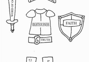 Armor Of God for Kids Coloring Pages Armor God Coloring Pages Imagixs