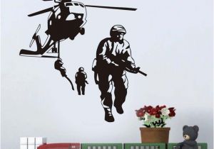 Army Wall Murals New Helicopter Army Wall Sticker Marines Stickers Adhesive Vinly