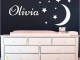 Art Fever Wall Murals Name Wall Decal Stars Wall Decals Vinyl Stickers Moon