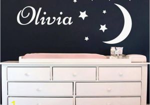 Art Fever Wall Murals Name Wall Decal Stars Wall Decals Vinyl Stickers Moon