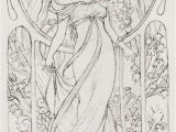 Art Nouveau Coloring Pages Art Deco Coloring Book Google Search