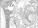 Art Nouveau Coloring Pages Bottom Right Corner is Art Nouveau