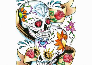 Art with Edge Sugar Skulls Pages Colored Art with Edge Sugar Skulls Crayola