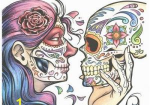 Art with Edge Sugar Skulls Pages Colored Crayola Art with Edge Sugar Skulls Coloring Book