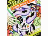 Art with Edge Sugar Skulls Pages Colored Sugar Skulls Coloring Book for Adults Volume 3