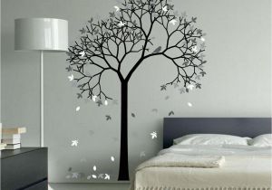 Aspen Tree Wall Mural aspen Tree Wall Decal Sticker Vinyl Nursert Art Leaves and Birds