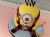 Aston Villa Wall Mural aston Villa themed Minion Cake