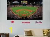 Atlanta Braves Wall Mural 73 Best Bonus Room Images