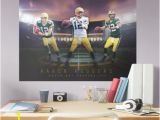 Atlanta Braves Wall Mural Fathead Aaron Rodgers Montage Mural Giant Ficially