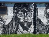 Atlanta Wall Murals Black and White Street Art and Murals Pinterest