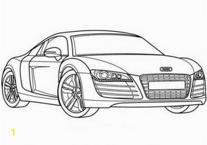 Audi R8 Coloring Page Ausmalbilder Audi R8