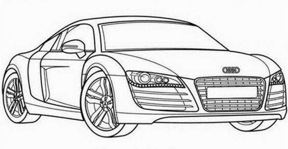 Audi R8 Coloring Page Ausmalbilder Audi R8