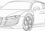 Audi R8 Coloring Page Car Free Clipart 300