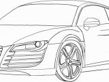 Audi R8 Coloring Page Car Free Clipart 300