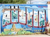 Austin Texas Wall Murals Greetings From Austin Mural Aktuelle 2020 Lohnt Es Sich