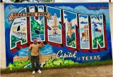 Austin Texas Wall Murals Greetings From Austin Mural Aktuelle 2020 Lohnt Es Sich